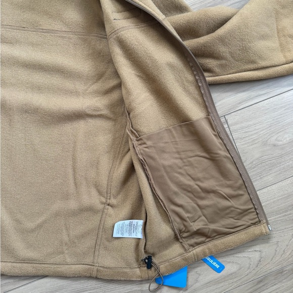 NWT Columbia mount grand freeze full zip Tan Fleece Jacket Sz small - Picture 5 of 8